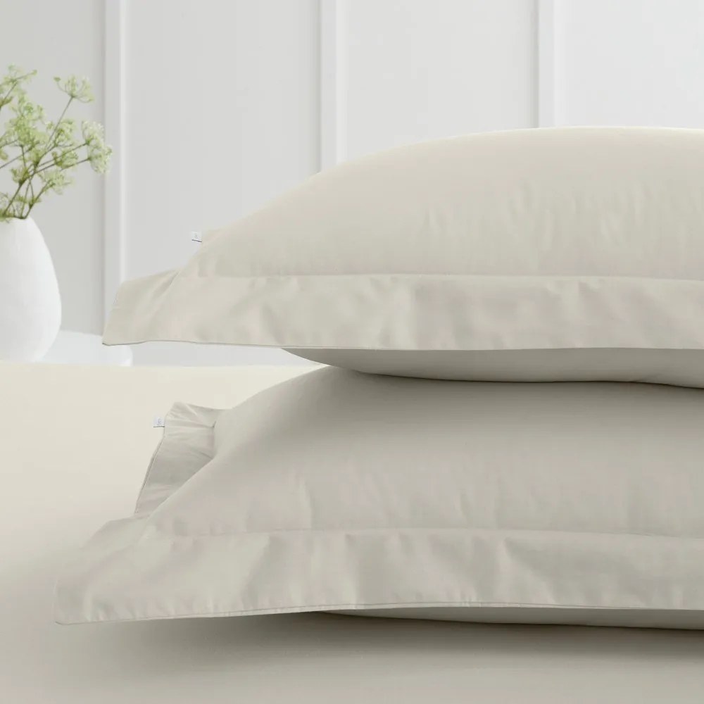 Poszewki na poduszki z perkalu bawełnianego zestaw 2 szt. 50x75 cm Cotton Percale – Bianca
