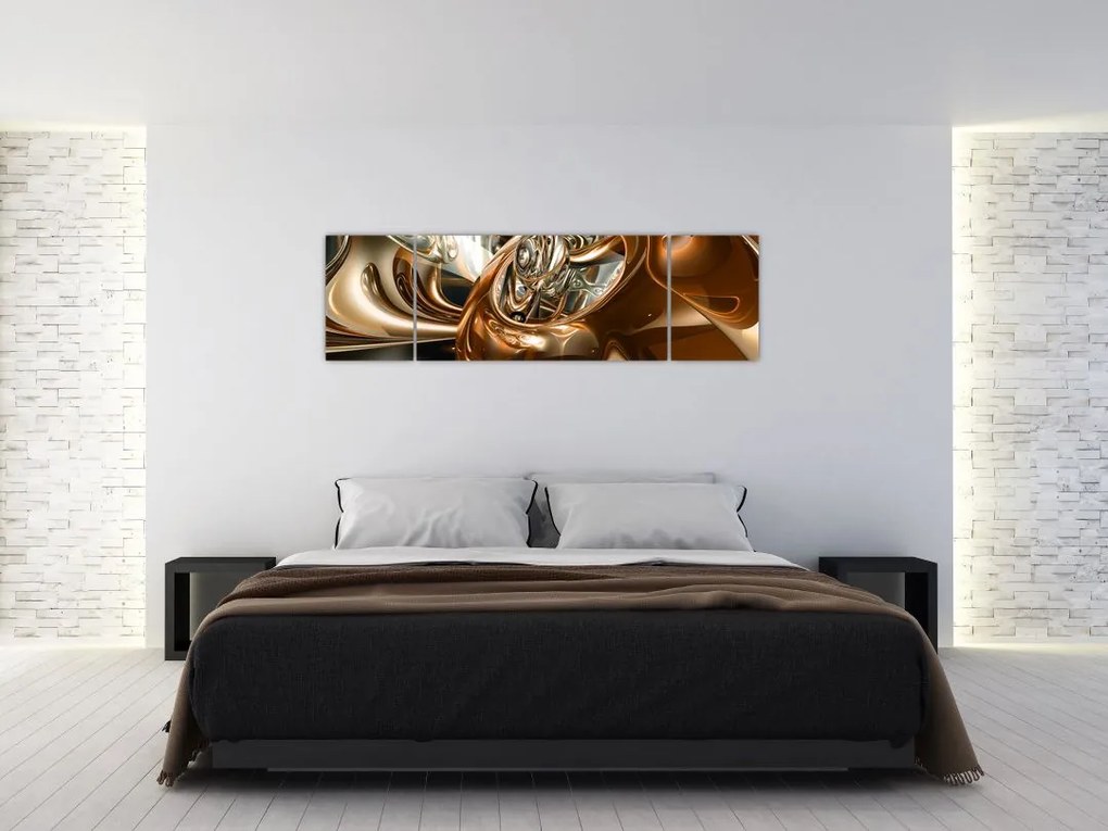 Obraz abstrakcji (170x50 cm)
