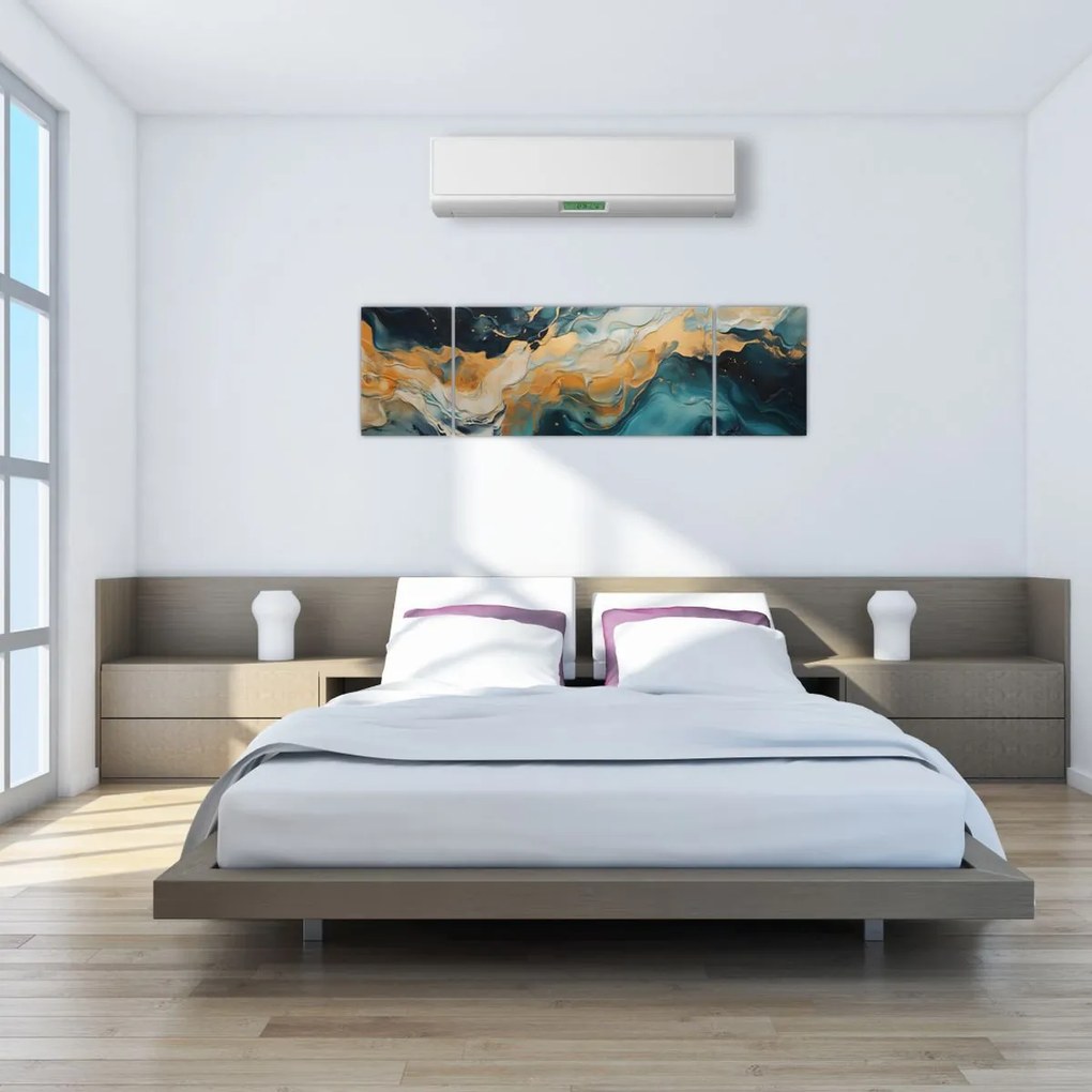 Obraz - Abstrakcja (170x50 cm)