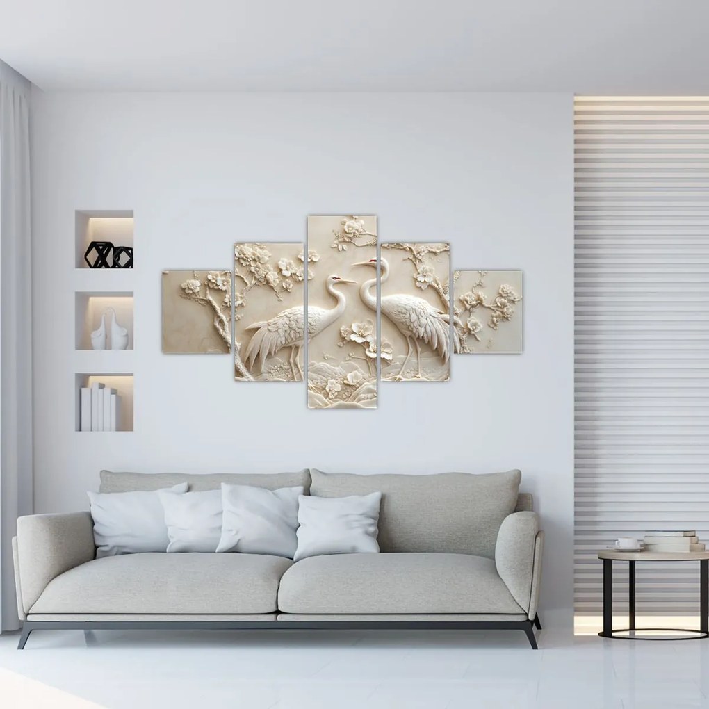 Obraz - Chiński wzór (125x70 cm)