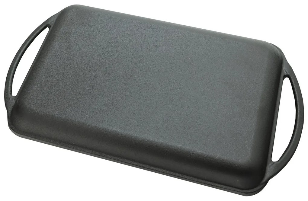 Cattara 13062 Patelnia grillowa z uchwytami Żeliwo, 33 x 21,5 cm