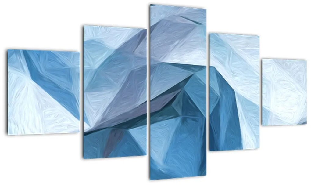 Obraz abstrakcji (125x70 cm)