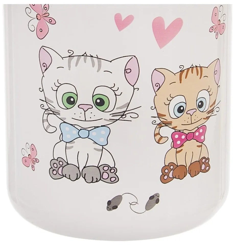 Termos na żywność ze stali nierdzewnej Orion Kittens, 480 ml
