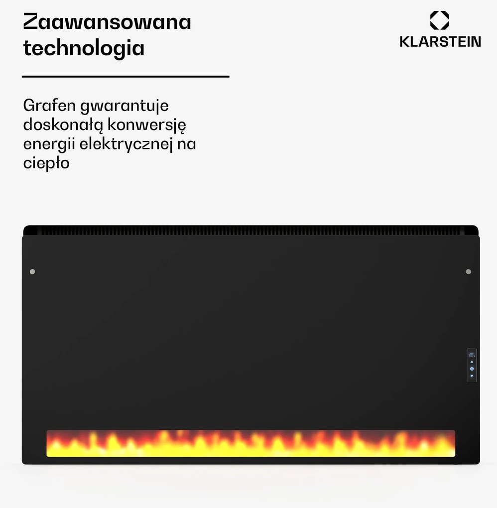 Klarstein ZenHeat Graphene panel ścienny na podczerwień 1300 W