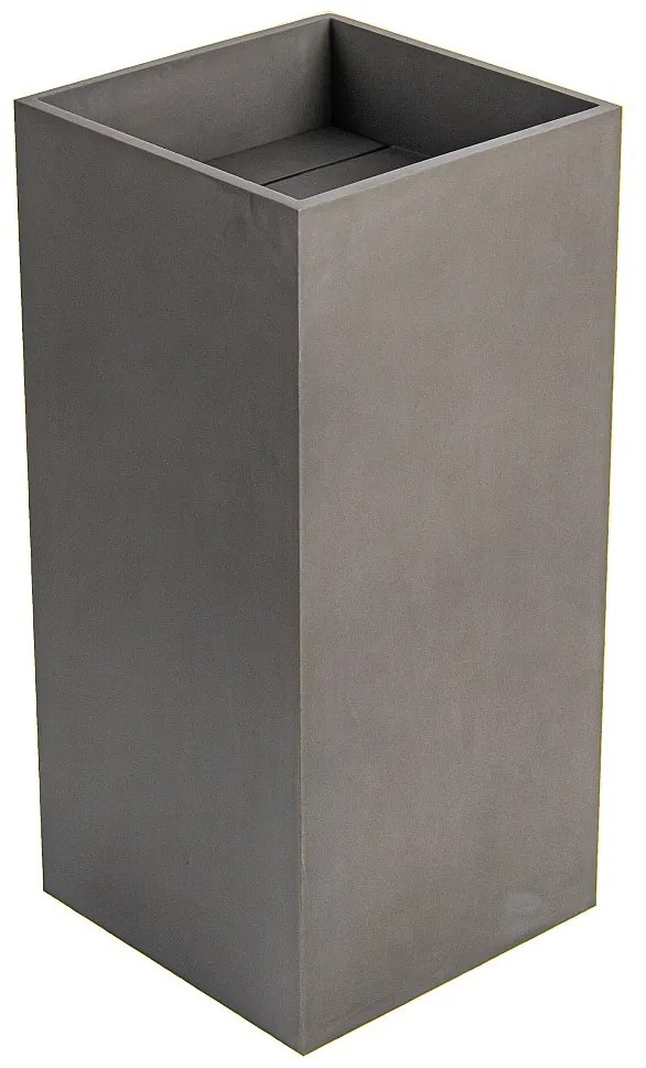 Betonowa umywalka na postumencie - dł. 40 x szer. 40 x wys. 80 cm - BALEZINO