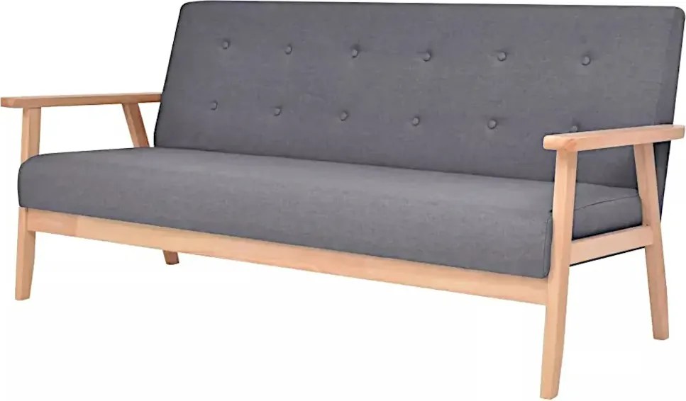 Ciemnoszara sofa do salonu F1-P51
