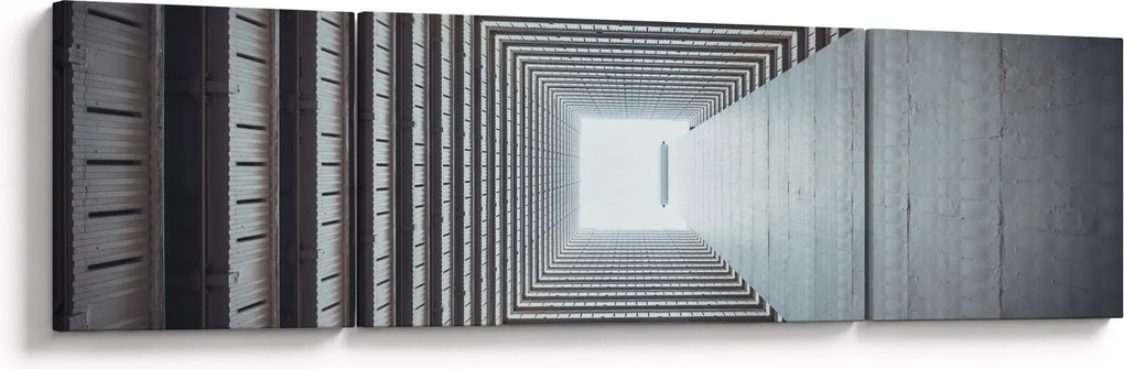 Obraz - Widok z wnętrza budynku (170x50 cm)