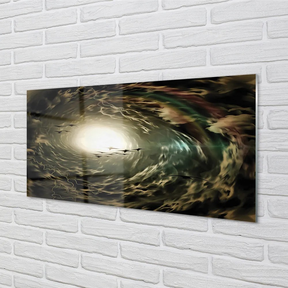 Panel nad Blat Kuchenny Ptaki Szybujące wśród Chmur