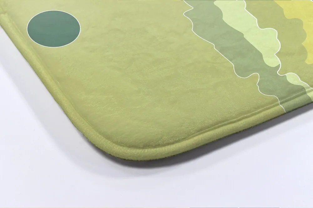 Dywanik antypoślizgowy do łazienki Dywanik antypoślizgowy do łazienki Góry Abstrakcja