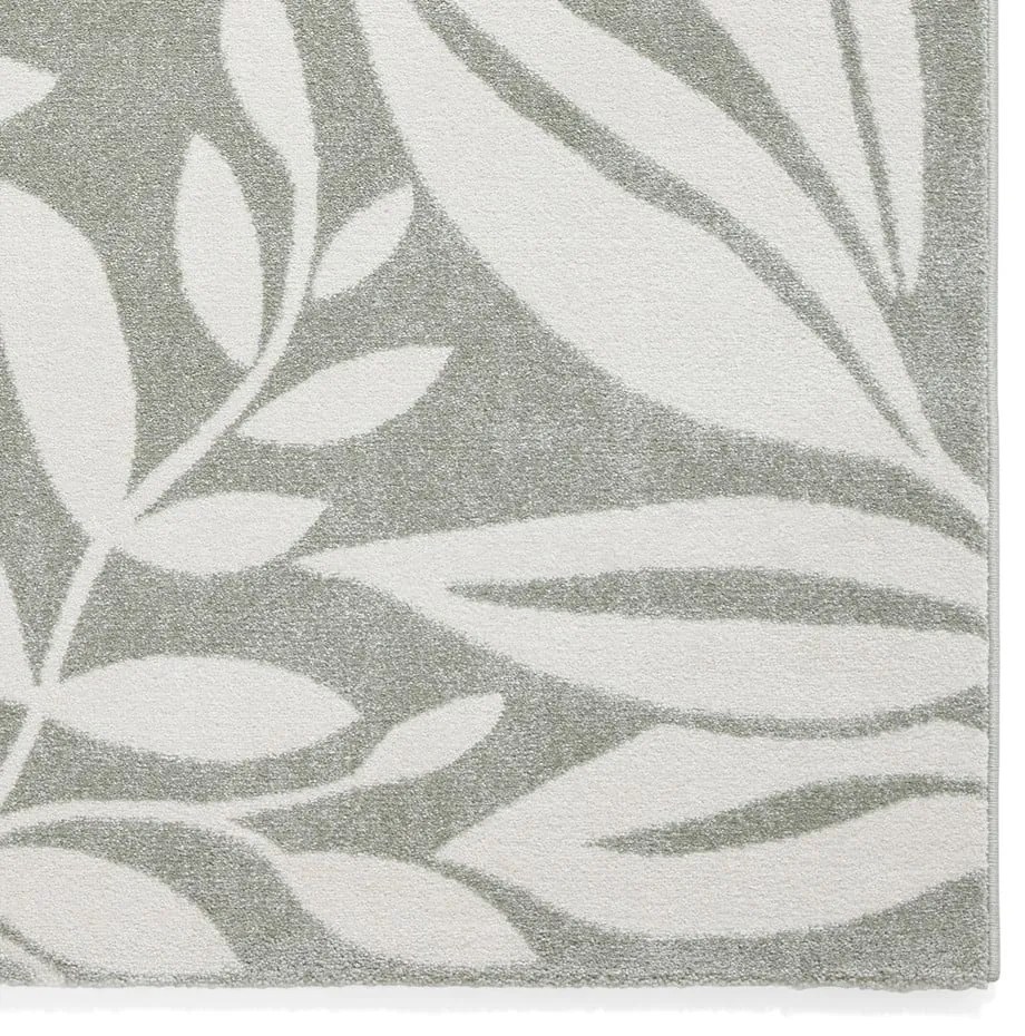 Jasnozielony dywan 160x230 cm Sorral Leaves – Catherine Lansfield