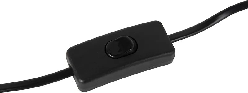 Inteligentna lampa stołowa żółta z brązem z WiFi P45 - Milou