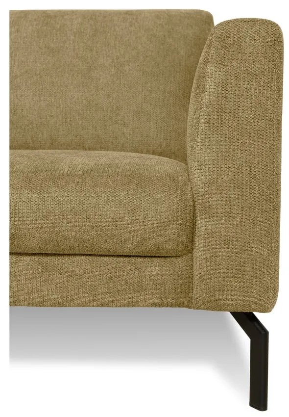 Musztardowa sofa 165 cm Gomero – Scandic