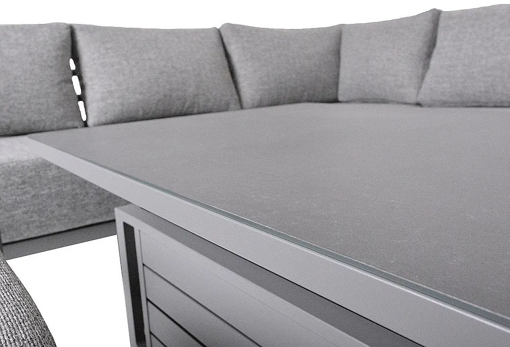 Zestaw aluminiowy INDIANA dla 9 osób