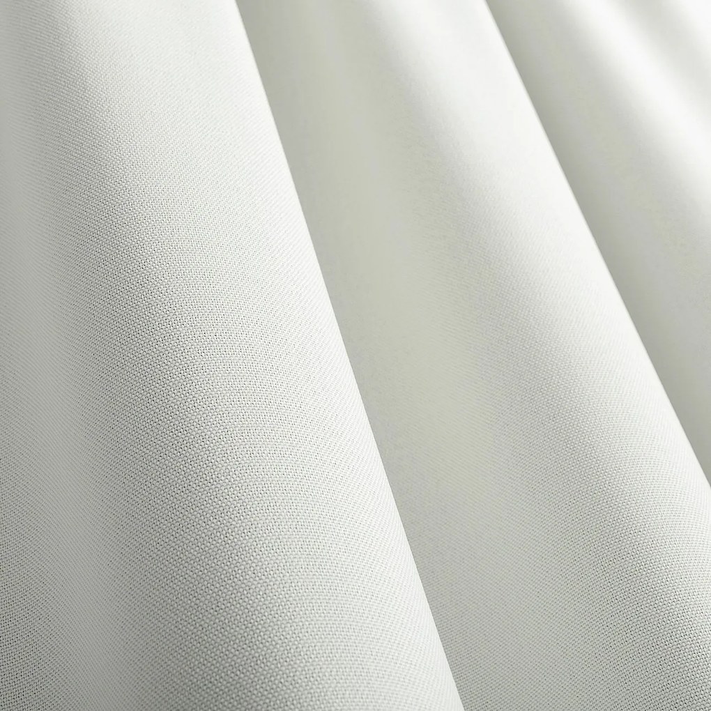 Zasłona zaciemniająca na taśmie marszczącej blackout strukturalny biały 140 x 280 cm 1 szt.