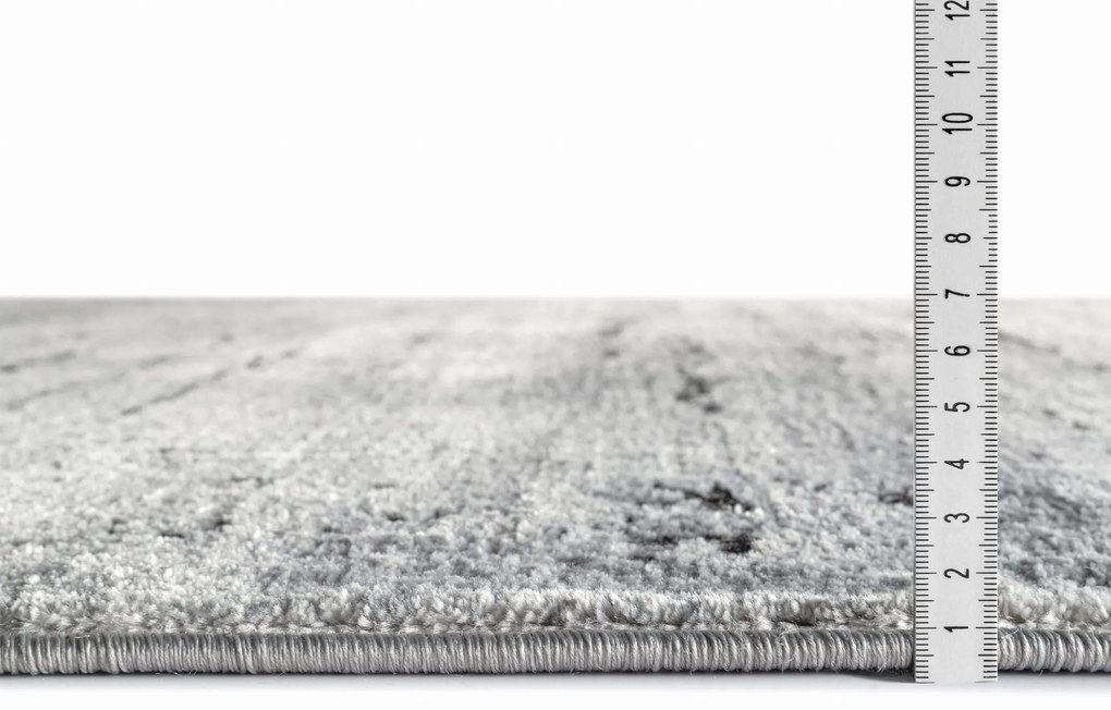 Dywan nowoczesny Stella szary melanż 80 cm x 300 cm