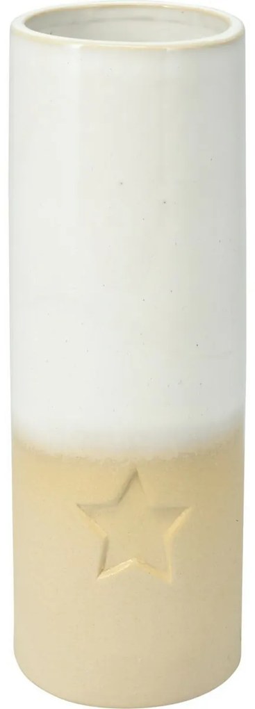 Porcelanowy wazon Gwiazda, 21 x 8 cm
