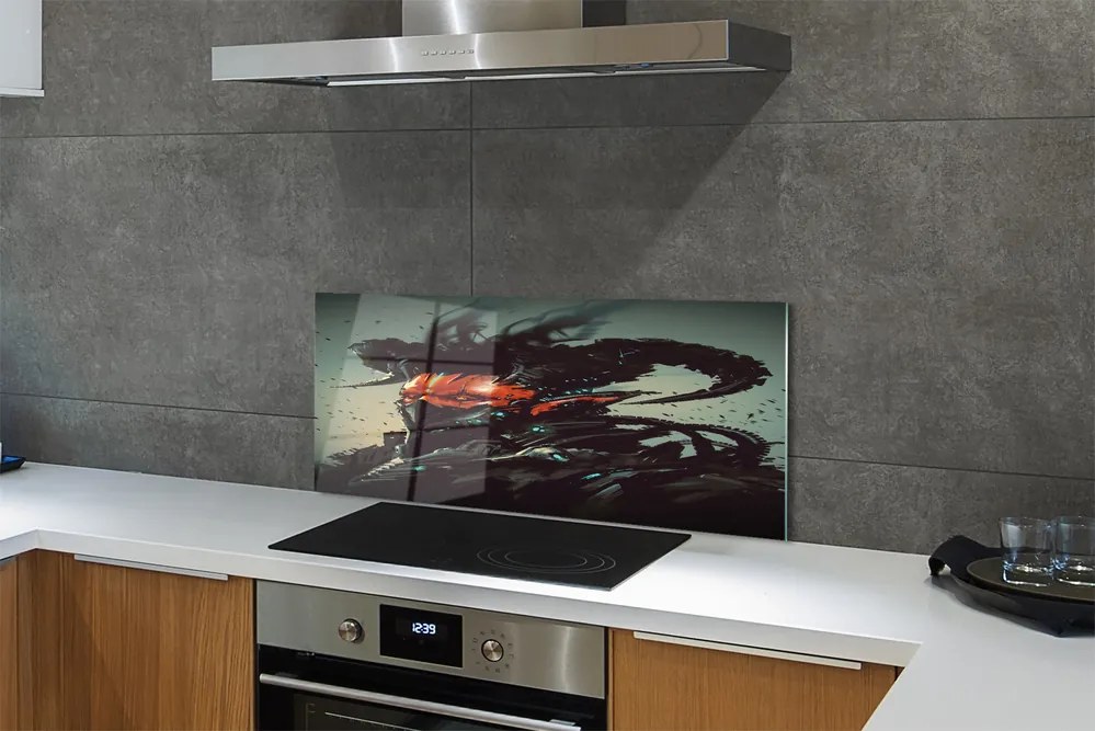 Panel nad Blat Kuchenny Ciemna Postać z Koszmaru