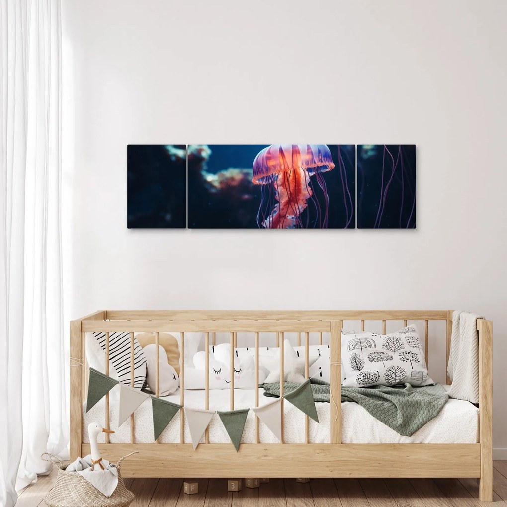 Obraz - Meduza (170x50 cm)