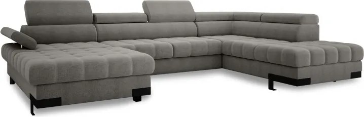 Narożnik SELVA XL Prawostronny z funkcją spania i pojemnikiem AUSTIN 19 WERSAL