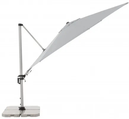 ACTIVE 370 cm - wahadłowy parasol ogrodowy z drążkiem bocznym : Substancja Desen - 827