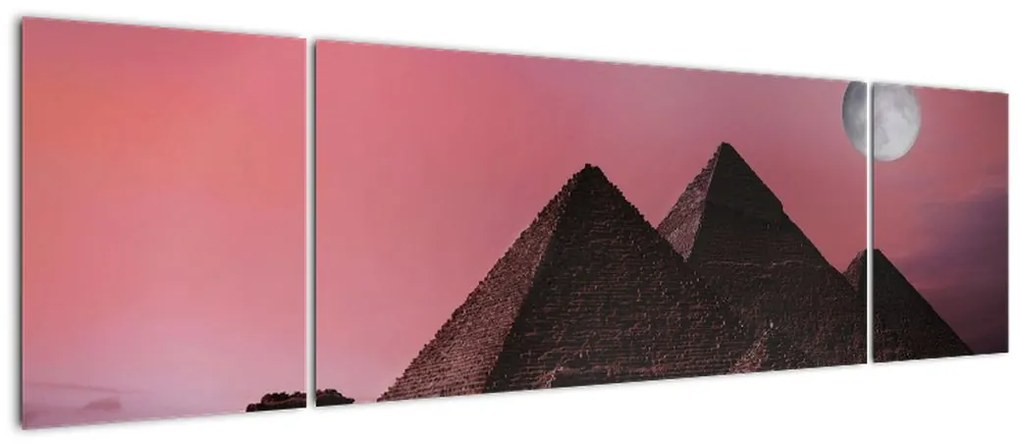 Obraz - Piramidy w Gizie, Egipt (170x50 cm)