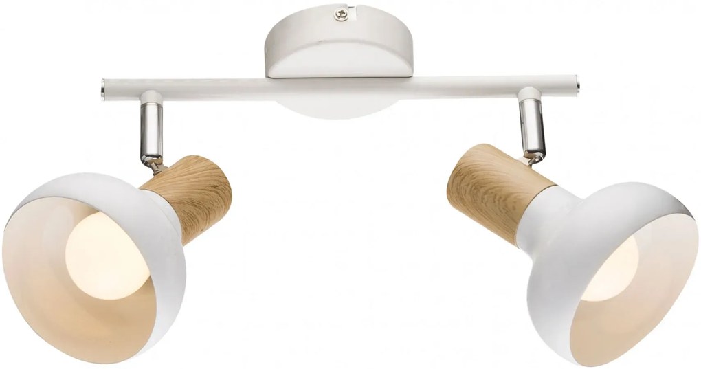 Biała lampa sufitowa loftowa - 3X K096 E5-C15