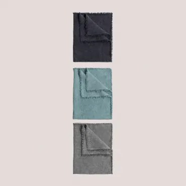 Zestaw 3 Ściereczek Kuchennych Z Bawełny Sategui Multicolour Classic - Sklum