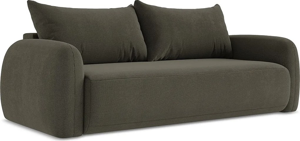 Kanapa 3-osobowa z funkcją spania - z tkaniny strukturalnej - kreci - HALE