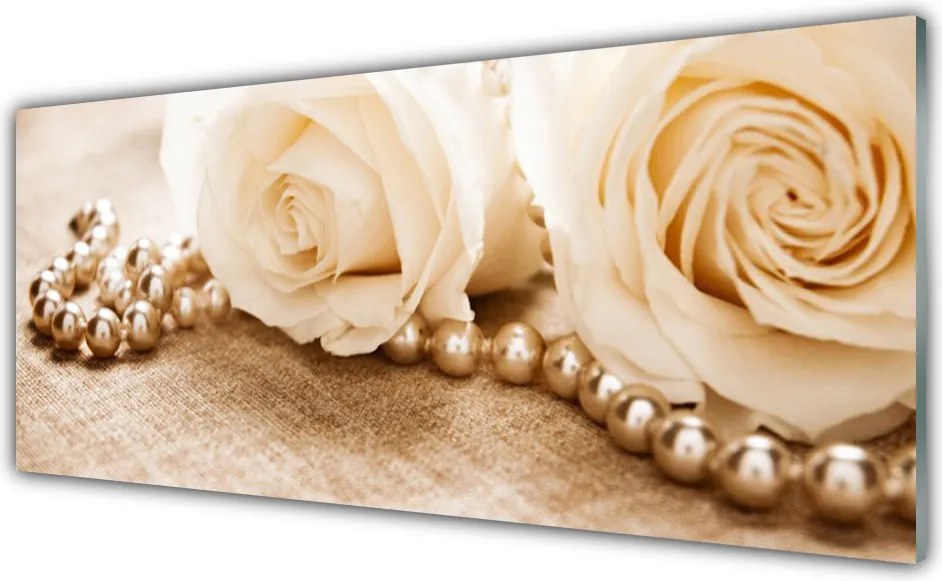 Panel Szklany do Kuchni Bukiet Czerwonych Róż