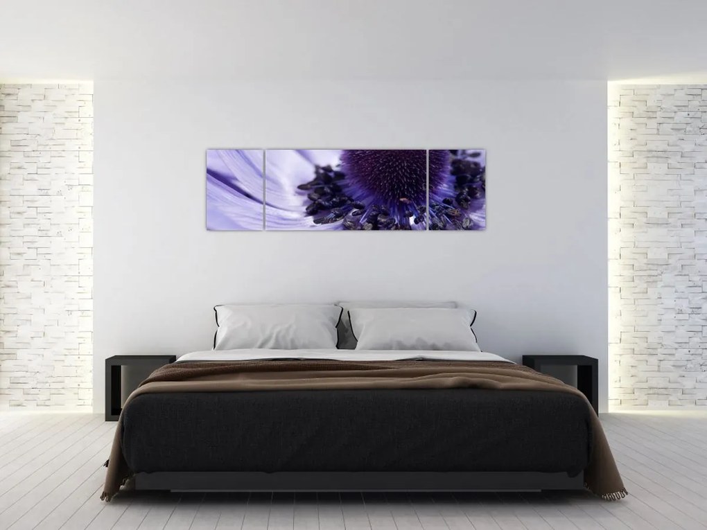 Obraz - Fioletowy kwiat (170x50 cm)