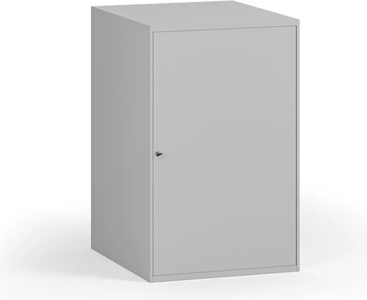 Szufladowa szafka narzędziowa do stołu warsztatowego, 810 x 592 x 510 mm, szary