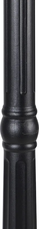 Latarnia ogrodowa czarna 220 cm 3-światła IP44 - Havana