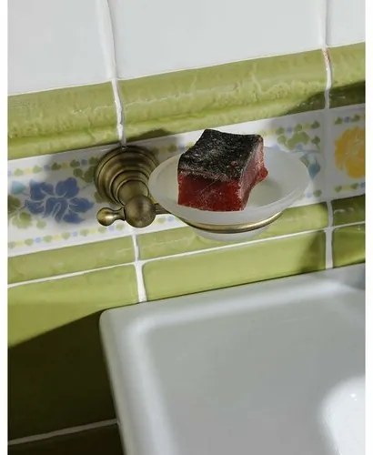 SAPHO 1318-02 Diamond Dozownik mydła, brąz