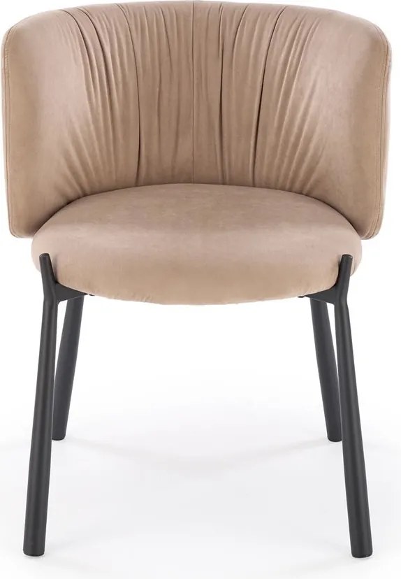 Krzesło do jadalni z kubełkowym oparciem K531 Halmar