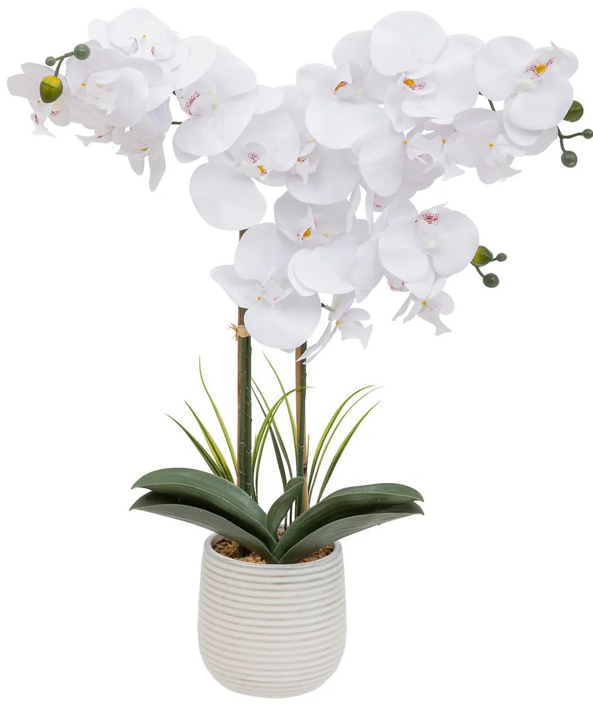 Sztuczny storczyk w doniczce RIVA, 60 cm