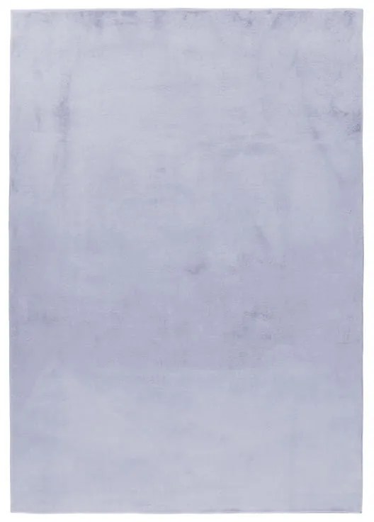 Dywan pluszowy Pouffy srebrny 200 cm x 290 cm