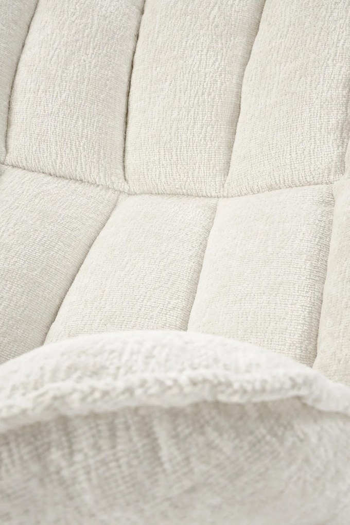 Kremowy fotel wypoczynkowy Fofana Halmar