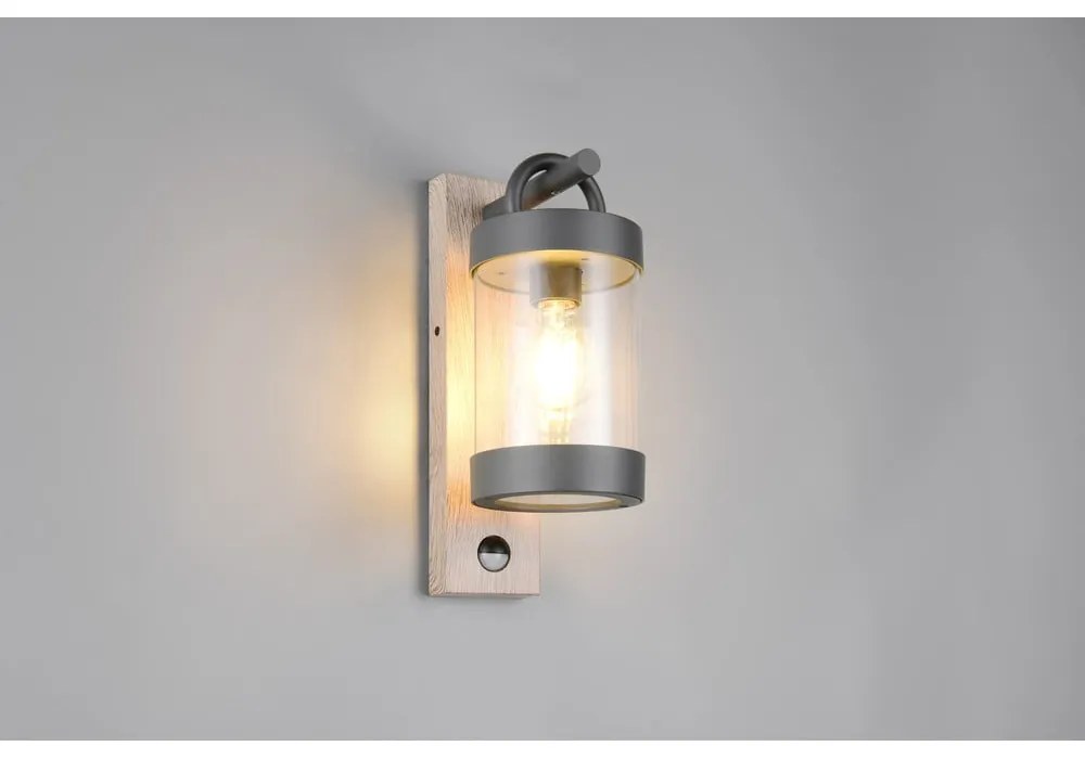 Zewnętrzna lampa ścienna (wysokość 33 cm) Sambesi – Trio