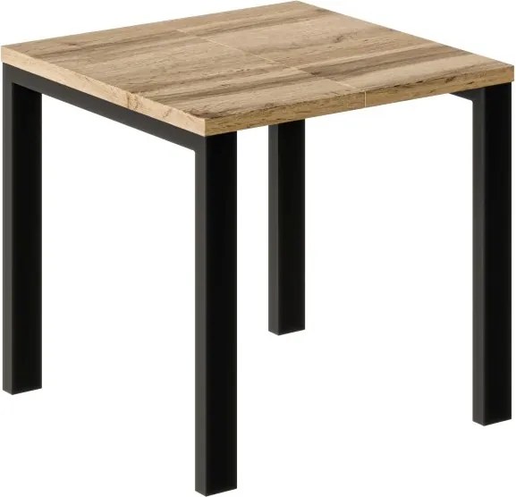 Stół do jadalni w stylu industrialnym Garant dąb wotan