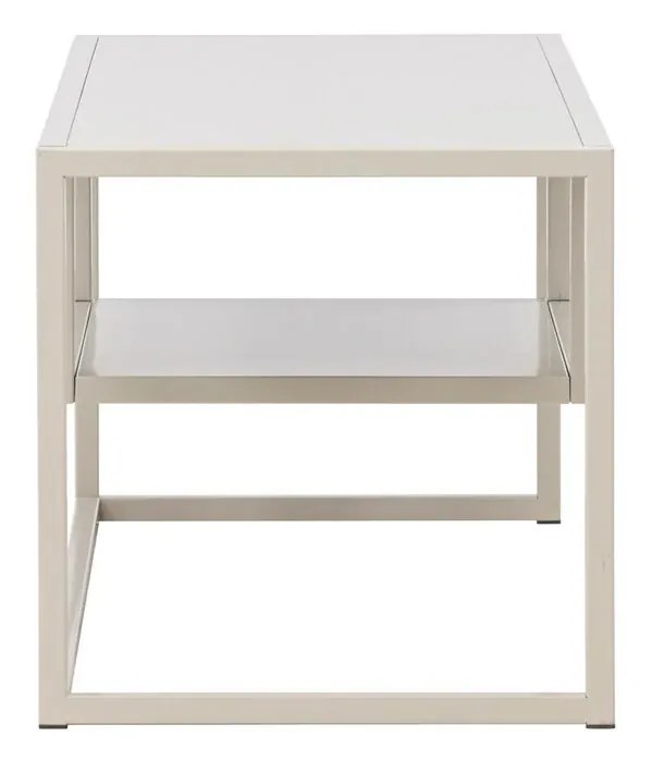 Metalowa szafka RTV RIVERSIDE 120x40cm, beżowy