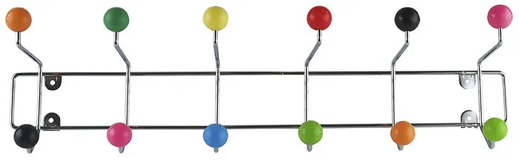 Wieszak na ubrania na ścianę SATURNUS COLORS, 53,5 cm