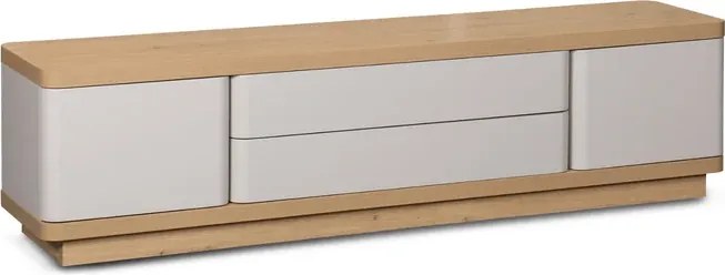 Szafka RTV TIERRA 180 cm Kaszmir/Dąb Japandi