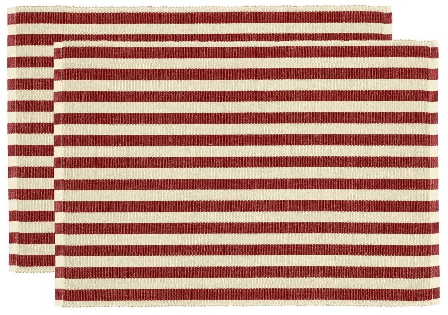 Maty stołowe z mieszanki juty zestaw 2 szt. 33x48 cm Statement Stripe – Södahl