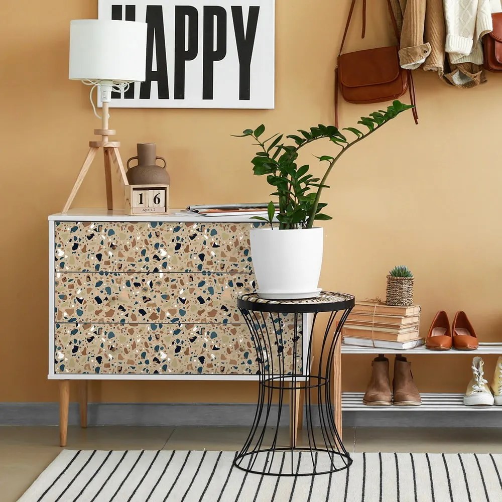 Naklejka na meble 60x40 cm Terrazzo Sevilla – Ambiance