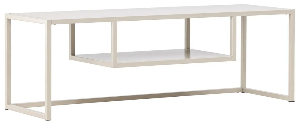 Metalowa szafka RTV RIVERSIDE 120x40cm, beżowy