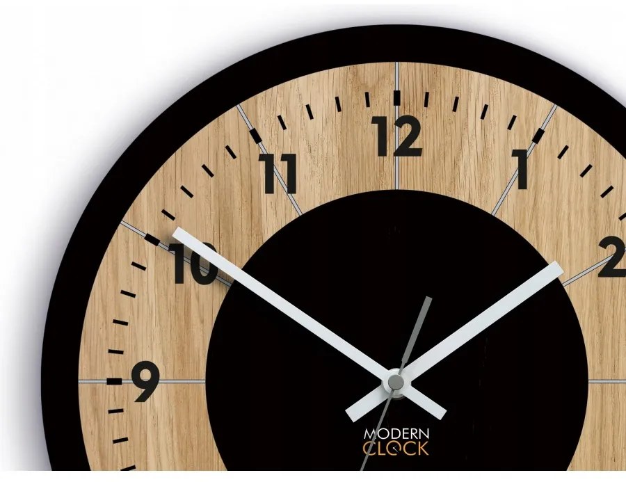 Zegar na ścianę nowoczesny efektowny okrągły cichy do kuchni salonu pokoju