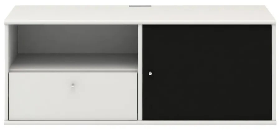 Biała komoda pod TV Mistral 222