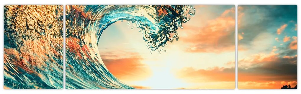 Obraz - Fala (170x50 cm)