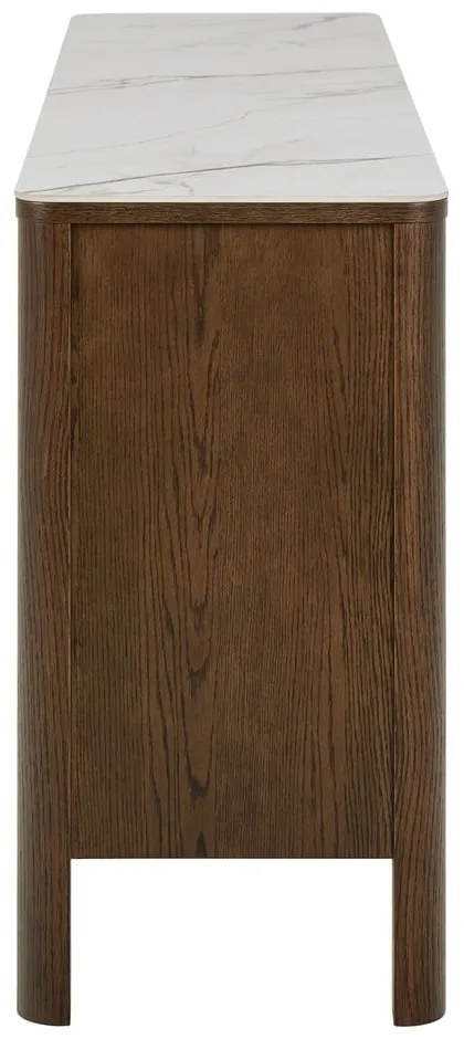 Brązowa komoda w dekorze dębu 160x75x40 cm Southampton – Actona