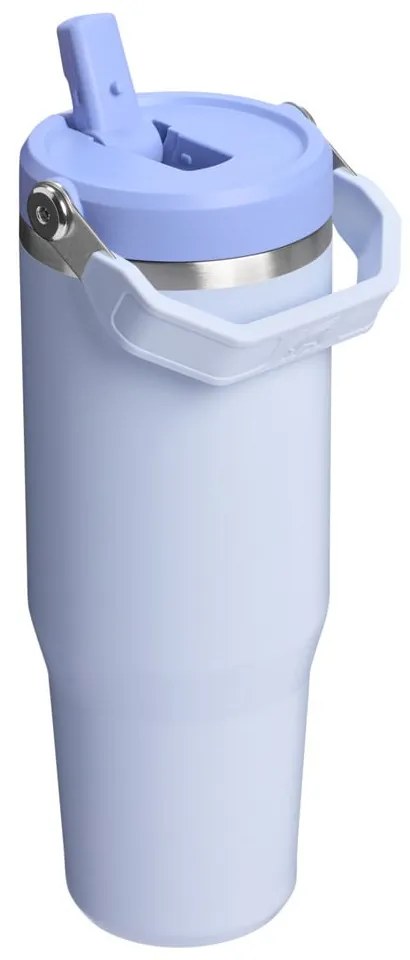 Fioletowy termos ze stali nierdzewnej 890 ml IceFlow™ Flip Straw 2.0 Tumbler Dew Drop – Stanley